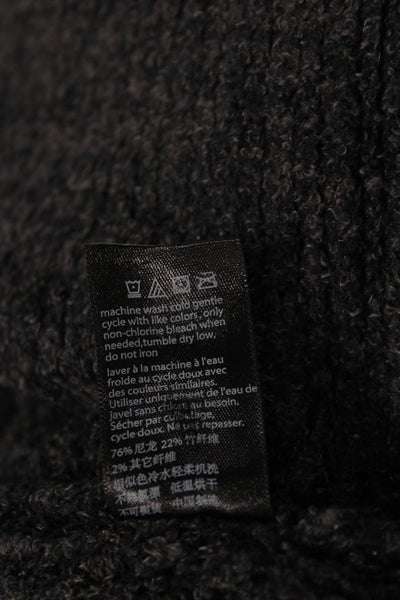 Barefoot Dreams® Unisex Pullover Dark Gray Sweater Size XS