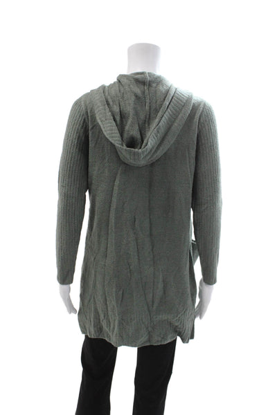 Barefoot Dreams® Unisex Green Cardigan Sweater Long Sleeve Size XS