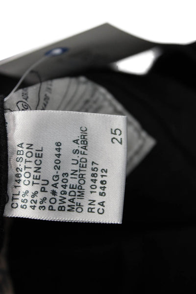 AG Adriano Goldschmied Unisex Black Shorts Size 25