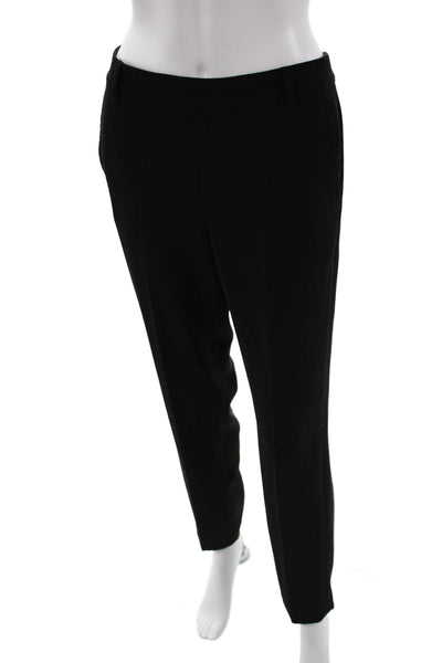 Vince Womens Black Ankle Cropped Dress Pants Size 6
