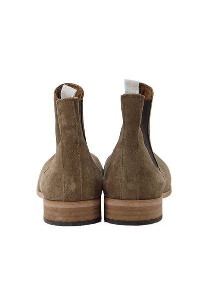 Shoe The Bear Mens Suede Slip On Ankle Boots Brown Size 13