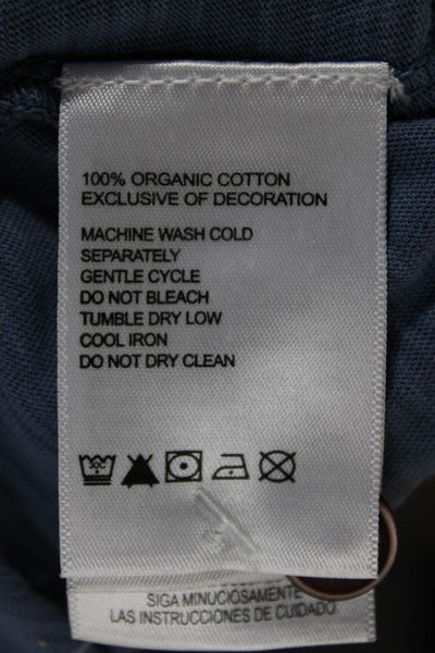 Tommy Bahama Mens Short Sleeves Polo Shirt Blue Size Extra Extra Extra Large
