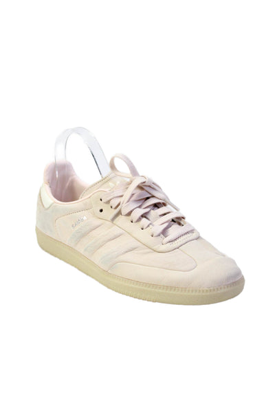Adidas Men's Lace Up Rubber Sole Trainer Low Top Sneakers Pink Size 9.5