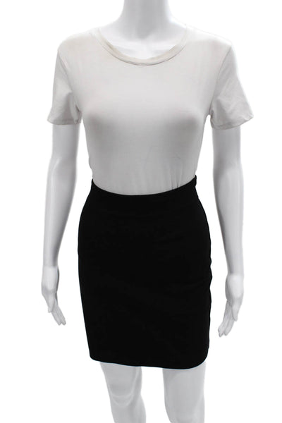 Eileen Fisher Women Straight Pencil Skirt Black Size PS