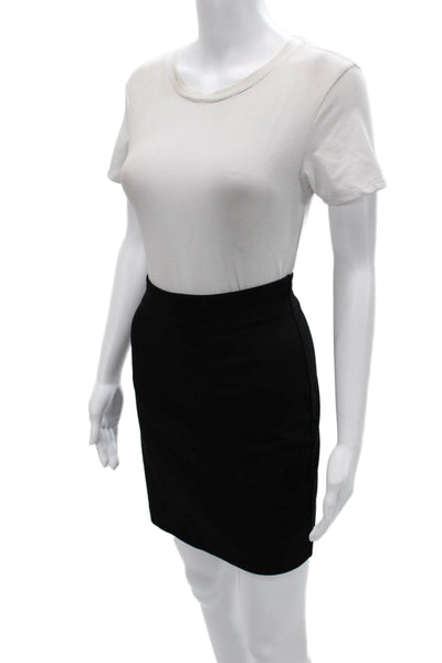 Eileen Fisher Women Straight Pencil Skirt Black Size PS