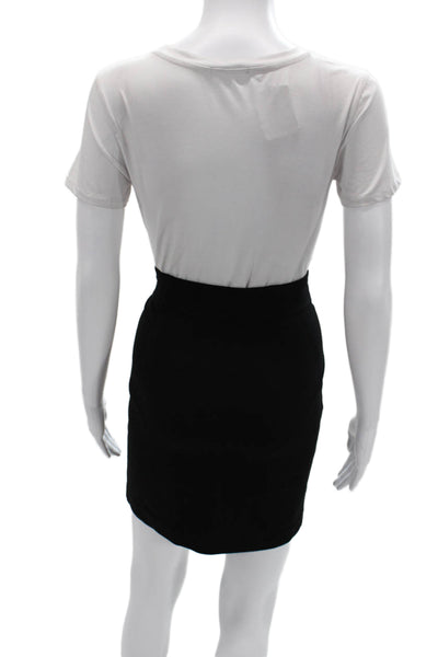 Eileen Fisher Women Straight Pencil Skirt Black Size PS