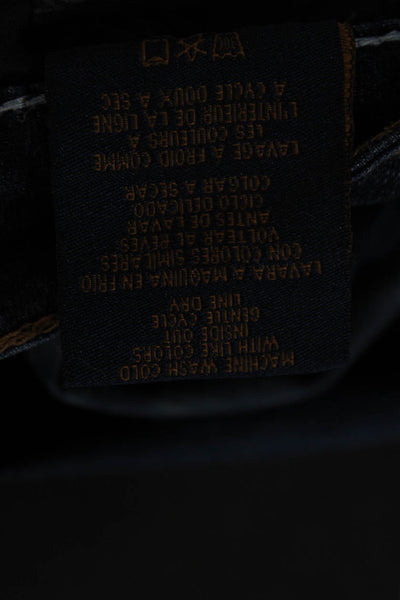 Seven 7 Women Bootcut Dark Blue Jeans Size 28