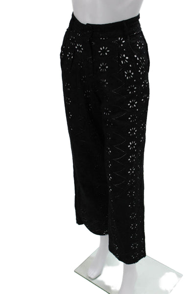Muze Unisex 2 Piece Bohemian Floral Long Sleeve Suit Jacket Pants Black Size XS