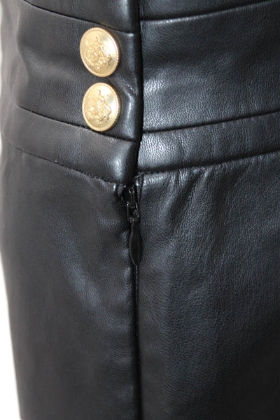 J Crew Women A-Line Mini Skort Black Size 0