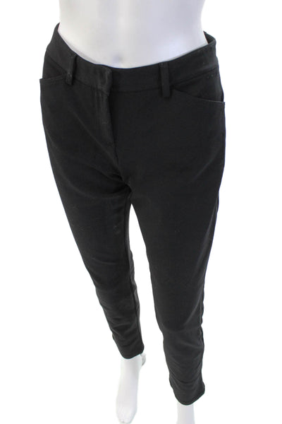 Theory Womens Black Ankle Cropped Dress Pants Size 8