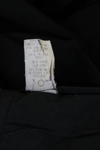 Theory Womens Black Ankle Cropped Dress Pants Size 8