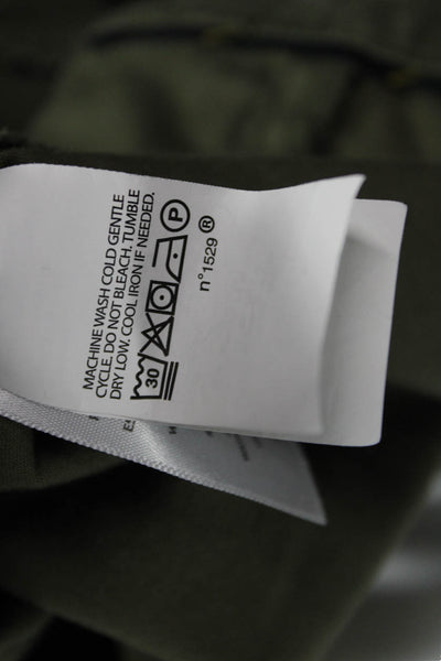 Polo Ralph Lauren Mens Cropped Chino Green Cotton Stretch Size 50