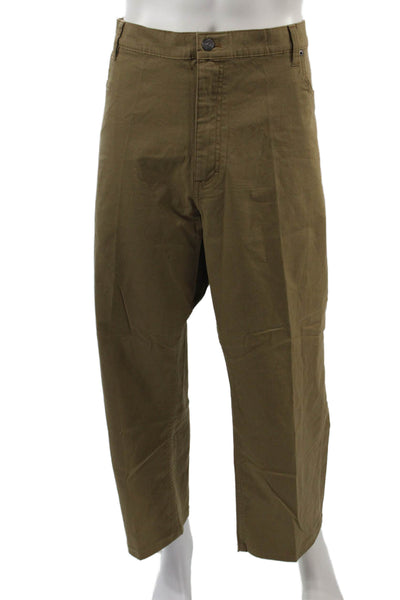 Chaps Mens Brown Chino Pants Big Tall Size 50
