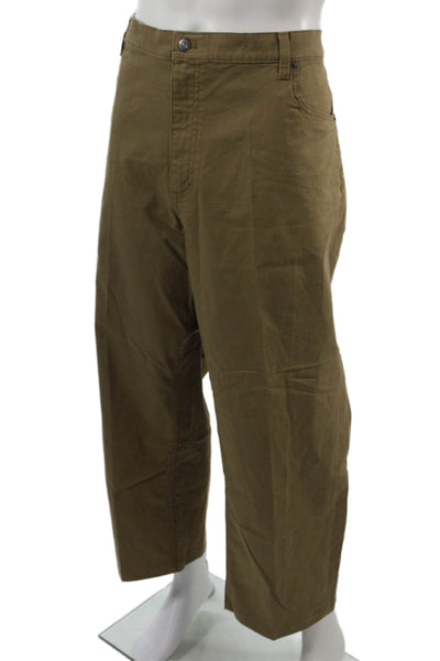 Chaps Mens Brown Chino Pants Big Tall Size 50