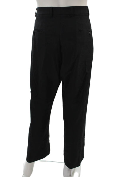 Perry Ellis Mens Dress Pants Black Big Tall Size 50