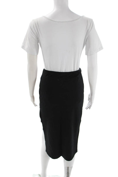 Lovers + Friends Women Straight Pencil Skirt Black Knee Length Size S