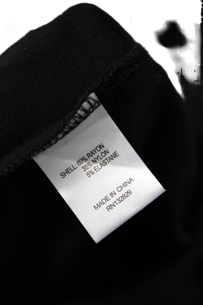 Lovers + Friends Women Straight Pencil Skirt Black Knee Length Size S