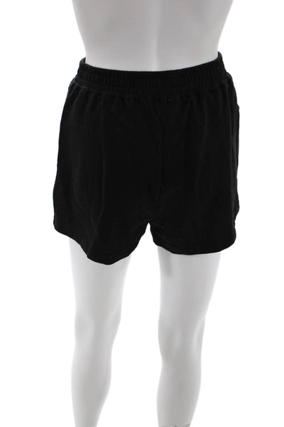 Gabe & Kate Unisex Sweat Shorts Black Size S