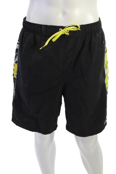 Nike Mens Camouflage Cotton Drawstring Beach Shorts Size XL