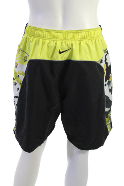 Nike Mens Camouflage Cotton Drawstring Beach Shorts Size XL