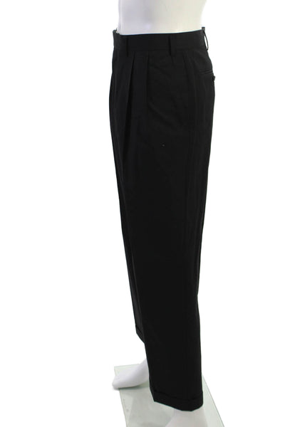 Lauren Ralph Lauren Mens Dress Pants Black Big & Tall Size 38