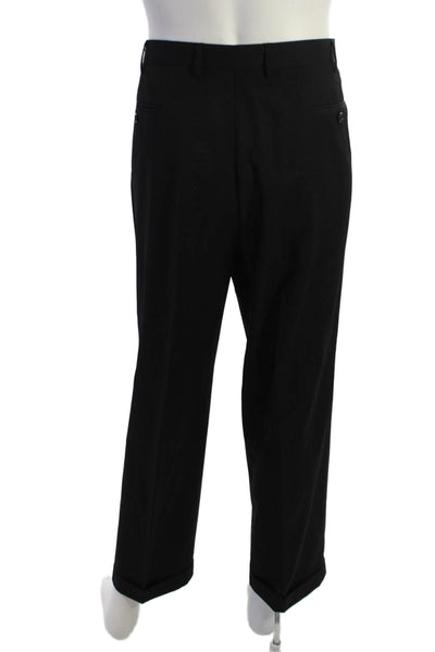 Lauren Ralph Lauren Mens Dress Pants Black Big & Tall Size 38