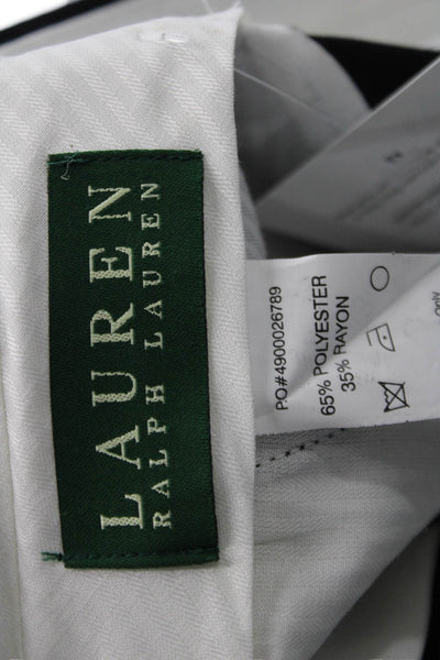 Lauren Ralph Lauren Mens Dress Pants Black Big & Tall Size 38