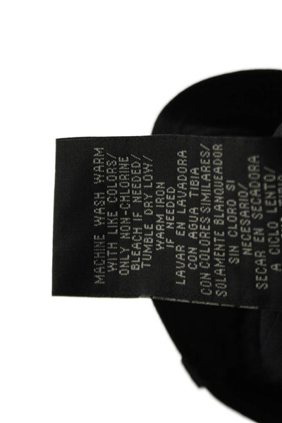 Perry Ellis Men Dress Pants Black 100% Cotton Big Tall Size 38