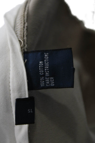 Polo Ralph Lauren Mens Khaki Chinos Beige Button 100% Cotton Size 38