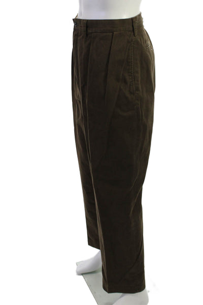 Polo Ralph Lauren Men Brown Chinos Khakis 100% Cotton Size 38