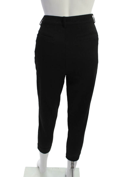 Zara Mens Black Cropped Ankle Dress Pants Size S