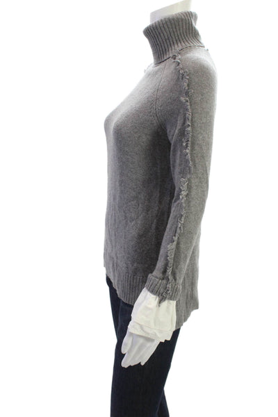 Design History Unisex Gray Turtleneck Pullover Sweater Size XS
