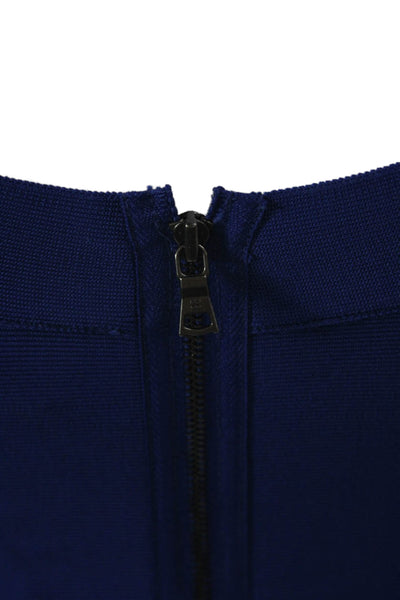 BCBG Max Azria Womens Bodycon Tank Dress Dark Blue Size 2XS