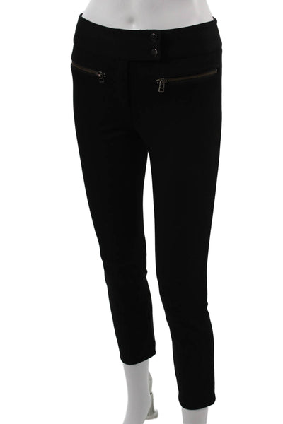 Veronica Beard Women Ankle Cropped Black Pants Size 0