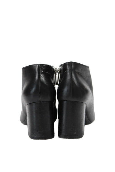 Taryn Rose Womens Pointed Toe Heeled Ankle Boots Black Size 7