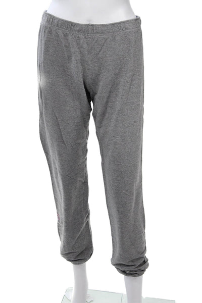 Monrow X Soul Cycle Womens Gray Sweatpants Drawstring Size S