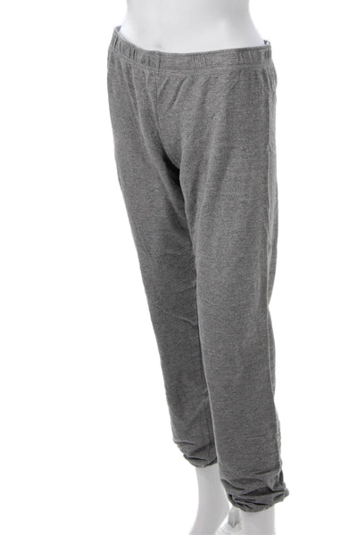 Monrow X Soul Cycle Womens Gray Sweatpants Drawstring Size S