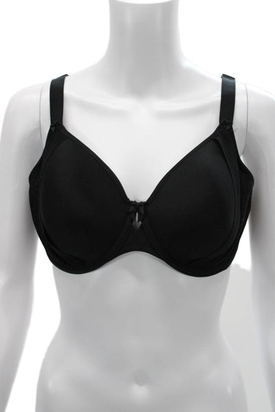 Elomi Womens Under Wire Bra Black Size 36 DDD