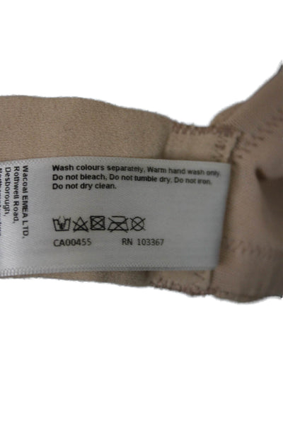 Elomi Womens Under Wire Bra Beige Size 36 DDD