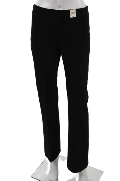 Abercrombie & Fitch Women Dress Pants Black Hook & Eye 30 Inseam Size 24