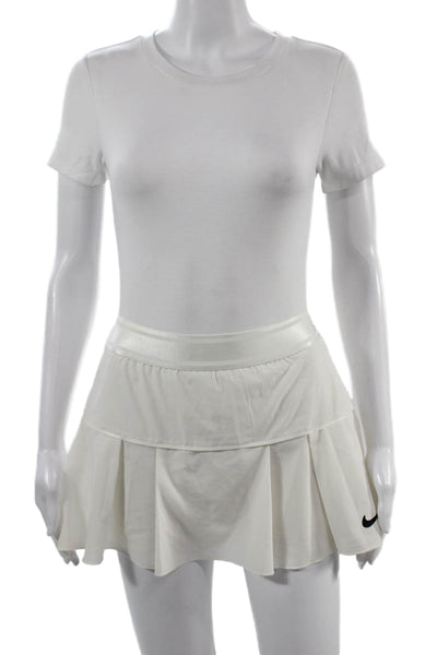 Nike Womens Pleated Skort White Size S