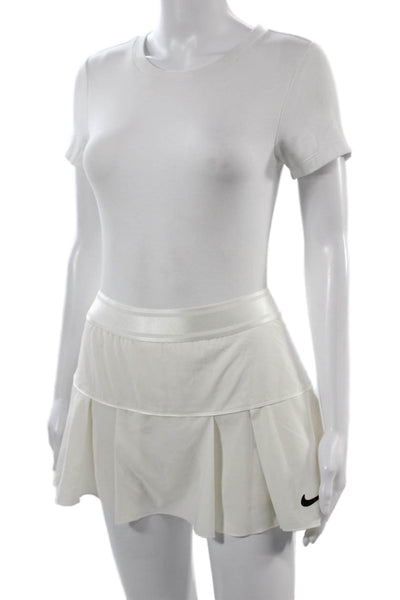 Nike Womens Pleated Skort White Size S