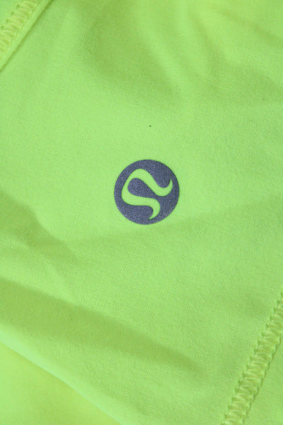 Lululemon Women Yellow Short Skort 86% Polyester 14% Elastane Size 0