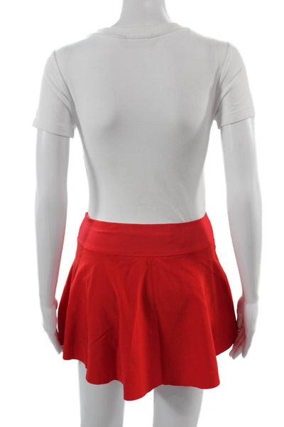 Nike Women Red Skater Skort Short Size S