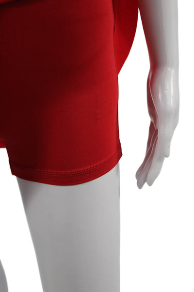 Nike Women Red Skater Skort Short Size S
