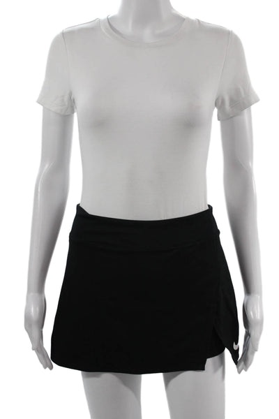 Nike Women Black Skort Short 88% Polyester 12% Spandex Size S