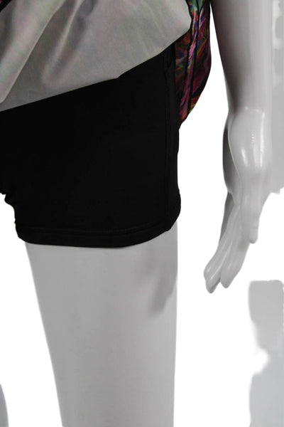 Lululemon Womens Black Nylon Blend Skort Short Size 4