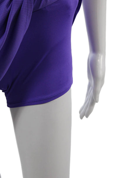 Nike Women Flare Skater Skort Solid Purple Size L