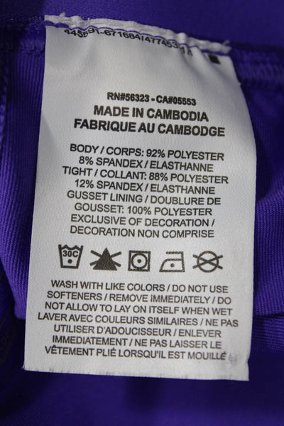 Nike Women Flare Skater Skort Solid Purple Size L