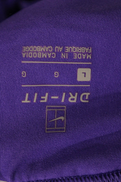 Nike Women Flare Skater Skort Solid Purple Size L